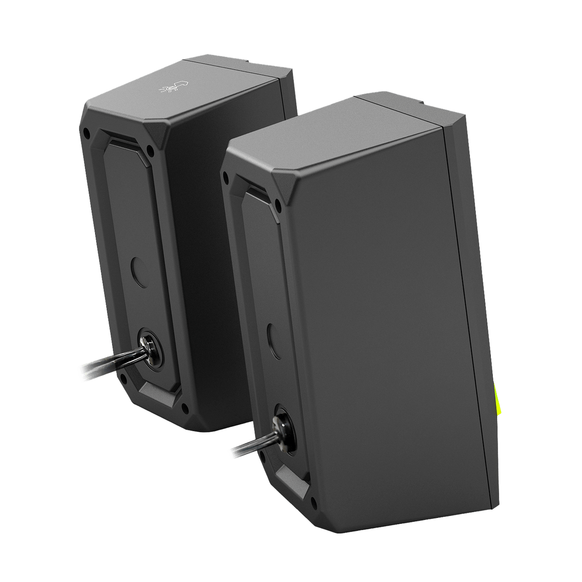 Redragon Anvil GS520 RGB Desktop Speakers | 2.0 Stereo · 2 × 3 W RMS | 2 inch Drivers | 160 Hz–20 kHz | USB + 3.5 mm | 6 RGB Modes