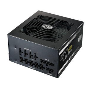 Cooler Master MWE Gold 750 V2 Fully Modular Power Supply 750W Black | 80+ Gold | 120mm HDB Fan | Semi-Fanless Low Noise | Dual EPS Connectors | Flat Black Cables | LLC + DC-DC Topology | 50°C Operating Resilience | Compact ATX