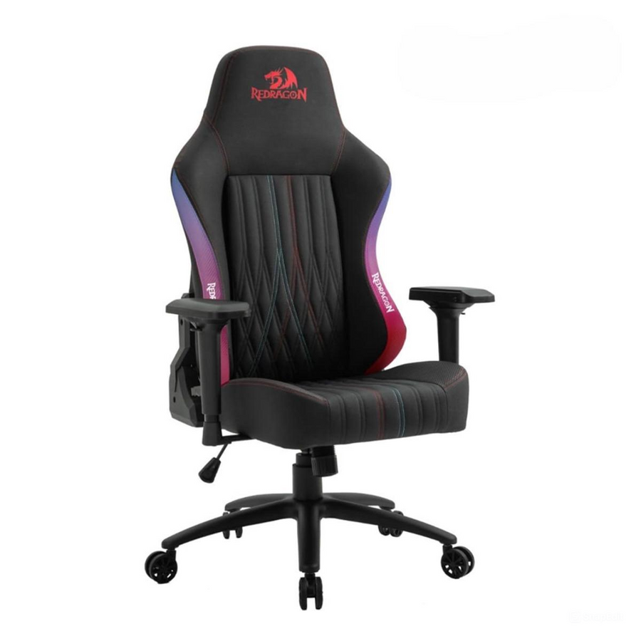 Redragon Burnout C212 Gaming Chair | PVC Leather · 1.2mm Steel Frame | Class 4 Gas Lift · 100mm Travel | 2D Armrests · B