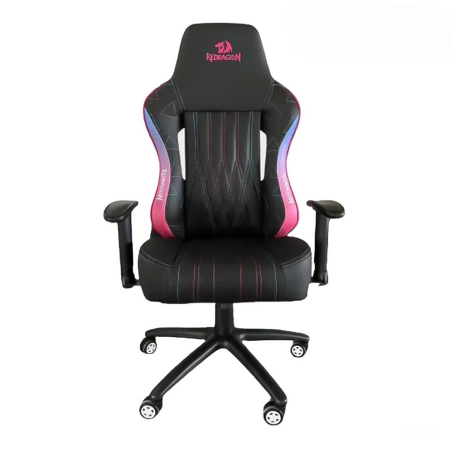 Redragon Burnout C212 Gaming Chair | PVC Leather · 1.2mm Steel Frame | Class 4 Gas Lift · 100mm Travel | 2D Armrests · B