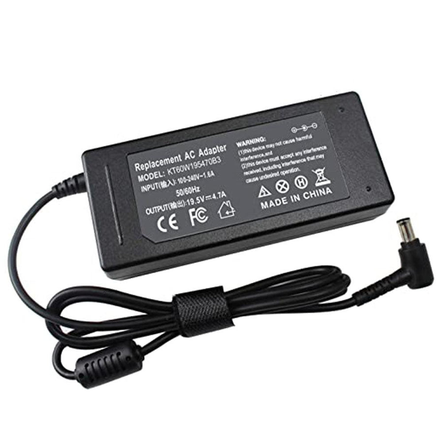 Sony VAIO 90W Laptop AC Adapter | 19.5V · 4.7A · 90W | 6.5 × 4.4 mm Tip with Centre Pin | 100-240V Auto-Voltage Input | 