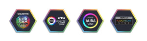 Patriot Viper Steel RGB PVSR432G320C6K 32GB (2 x 16GB) DDR4 Desktop Memory Kit | DDR4-3200 MT/s · PC4-25600 | CL16 · 1.35V | XMP 2.0 · Non-ECC 288-Pin UDIMM | Customisable RGB · Aluminium Heat Spreader | Black
