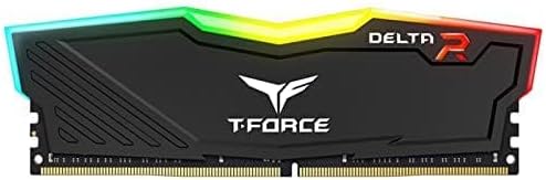TEAMGROUP T-Force Delta RGB TF3D48G3200HC16F01 8GB DDR4-3200 Desktop Memory | 8GB · 1x8GB · PC4-25600 | CL16-20-20-40 · 