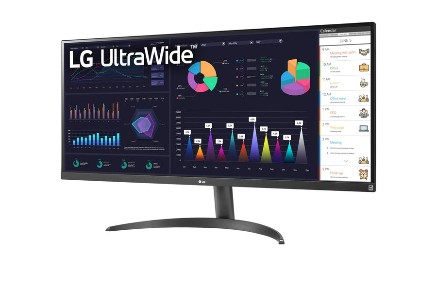 LG UltraWide 34WQ500-B | 34" UW-FHD IPS Monitor | 100Hz | 5ms | HDR400 | FreeSync