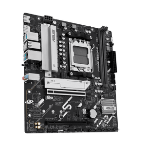 ASUS PRIME B850M-K Micro-ATX Gaming Motherboard | AMD B850 · Socket AM5 | DDR5 2 DIMM · up to 128GB · 8200+ MT/s OC | PCIe 5.0 x16 · M.2 PCIe 5.0 + M.2 PCIe 4.0 · 4× SATA 6Gb/s | Realtek 2.5Gb LAN | HDMI + DisplayPort | 7.1 Audio
