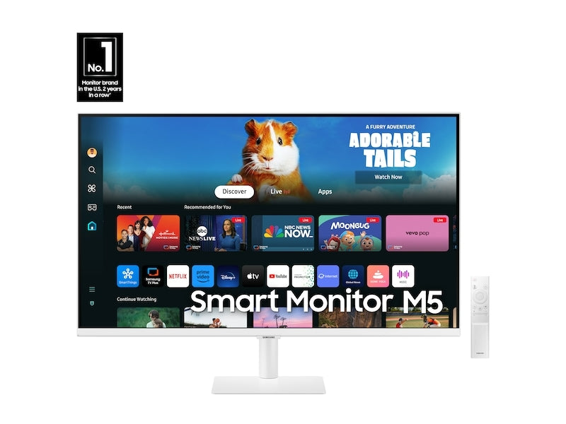 Samsung M5 Smart 32-Inch Monitor | Full HD | 60Hz | VA