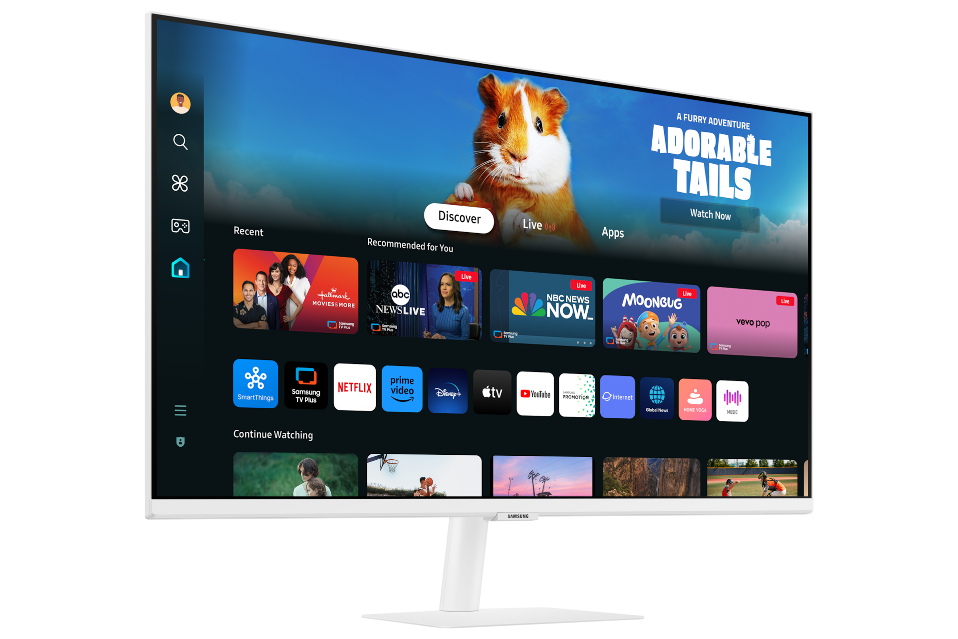 Samsung M5 Smart 32-Inch Monitor | Full HD | 60Hz | VA Panel