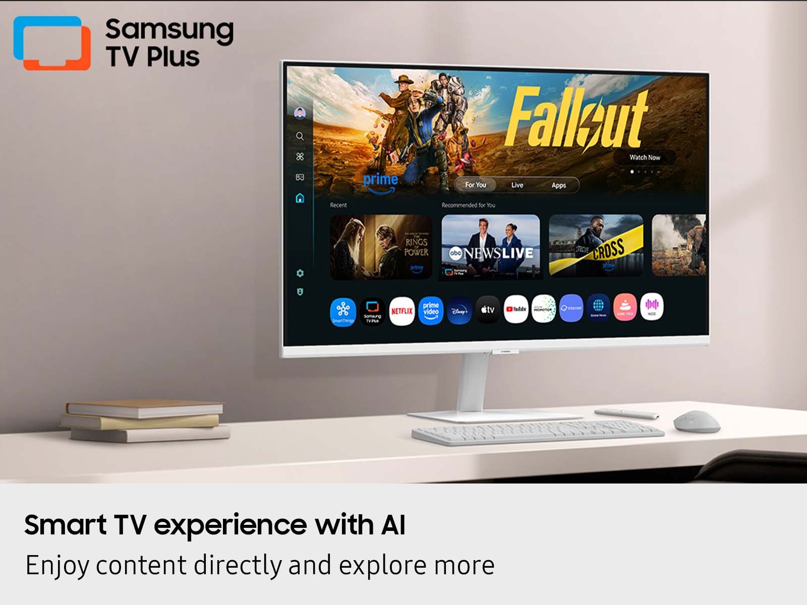 Samsung SMART 32-Inch Monitor | Black