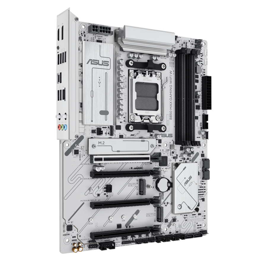 ASUS B850 MAX GAMING WIFI W AMD B850 ATX Motherboard | Socket AM5 · Ryzen 9000/8000/7000 | 4× DDR5 · 256GB · 8000+ MT/s 
