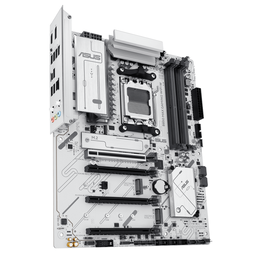 ASUS B850 MAX GAMING WIFI W AMD B850 ATX Motherboard | Socket AM5 · Ryzen 9000/8000/7000 | 4× DDR5 · 256GB · 8000+ MT/s 