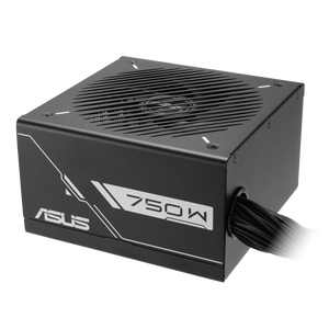 ASUS Prime 750W Bronze ATX Power Supply | 80 PLUS Bronze · Active PFC | 135mm Dual Ball Bearing Fan | +12V 62.5A | 3 × PCIe 8-pin · 2 × CPU 4+4-pin | OCP/OVP/UVP/OPP/SCP/OTP | 6-Year Warranty | Black