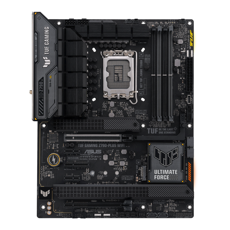 ASUS TUF GAMING Z790-PLUS WIFI Motherboard | Intel Z790 · LGA1700 · ATX | DDR5 7200 MHz (OC) · 4 DIMM · 192GB | 16+1 DrM