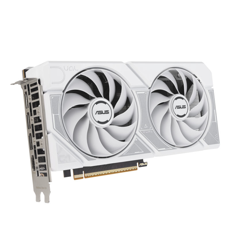ASUS Dual GeForce RTX 5060 White OC Edition 8GB Graphics Card | 8GB GDDR7 · 128-bit · 28 Gbps | PCIe 5.0 · 3840 CUDA Cor