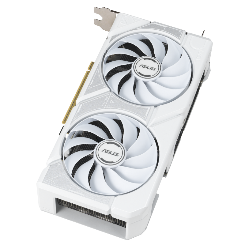 ASUS Dual GeForce RTX 5060 Ti OC Edition 16GB Graphics Card | 16GB GDDR7 · 128-bit · 28 Gbps | PCIe 5.0 · 4608 CUDA Cores · 2632 MHz OC Mode | HDMI 2.1b · 3× DisplayPort 2.1b | White