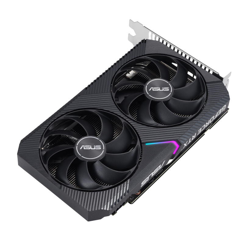 ASUS Dual GeForce RTX 3050 V2 OC Edition 8GB GDDR6 Graphics Card | 2560 CUDA Cores · 1852 MHz OC Boost | 8GB GDDR6 · 14 