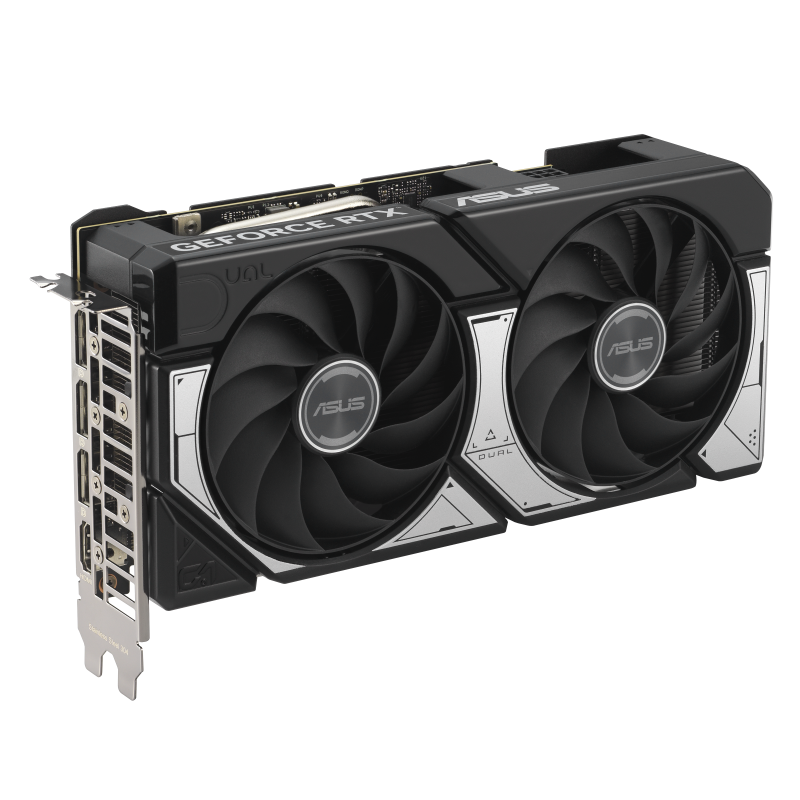 ASUS Dual GeForce RTX 5060 Ti OC Edition 16GB GDDR7 Graphics Card | 4608 CUDA Cores · 2632 MHz OC Boost | 16GB GDDR7 · 1