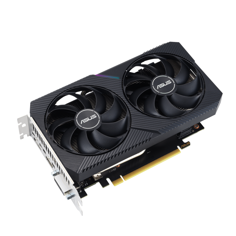 ASUS Dual GeForce RTX 3050 V2 OC Edition 8GB GDDR6 Graphics Card | 2560 CUDA Cores · 1852 MHz OC Boost | 8GB GDDR6 · 14 