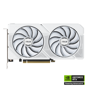 ASUS Dual GeForce RTX 5060 Ti OC Edition 16GB Graphics Card | 16GB GDDR7 · 128-bit · 28 Gbps | PCIe 5.0 · 4608 CUDA Cores · 2632 MHz OC Mode | HDMI 2.1b · 3× DisplayPort 2.1b | White