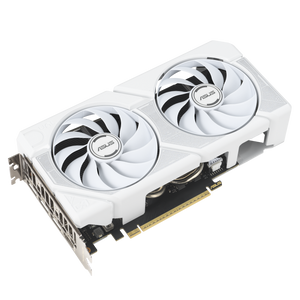 ASUS Dual GeForce RTX 5060 Ti OC Edition 16GB Graphics Card | 16GB GDDR7 · 128-bit · 28 Gbps | PCIe 5.0 · 4608 CUDA Cores · 2632 MHz OC Mode | HDMI 2.1b · 3× DisplayPort 2.1b | White