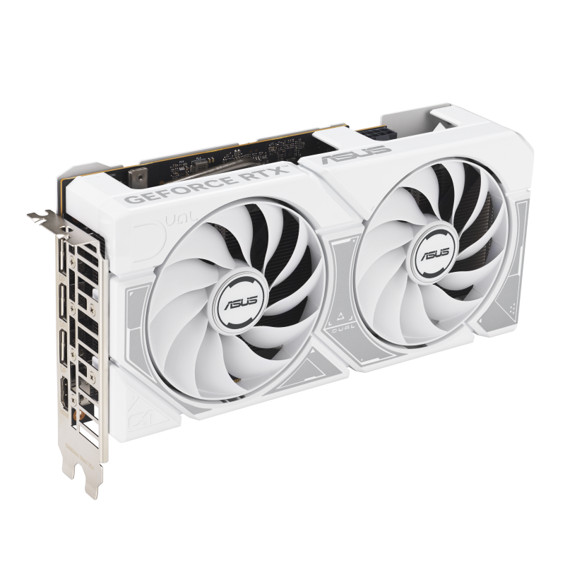 ASUS Dual GeForce RTX 5060 White OC Edition 8GB Graphics Card | 8GB GDDR7 · 128-bit · 28 Gbps | PCIe 5.0 · 3840 CUDA Cor