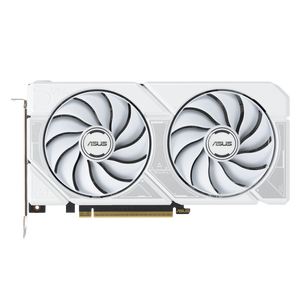 ASUS Dual GeForce RTX 5060 Ti OC Edition 16GB Graphics Card | 16GB GDDR7 · 128-bit · 28 Gbps | PCIe 5.0 · 4608 CUDA Cores · 2632 MHz OC Mode | HDMI 2.1b · 3× DisplayPort 2.1b | White