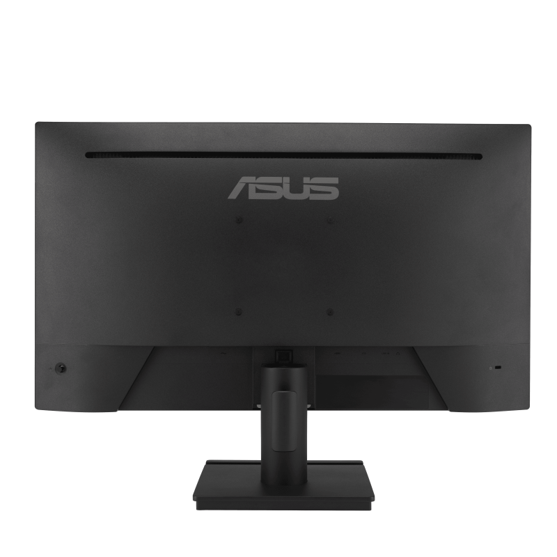 ASUS VA249HG monitor, rear view showing the ASUS logo and stand