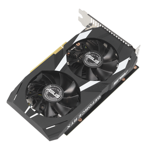 ASUS Dual GeForce RTX 3050 OC Edition 6GB GDDR6 Graphics Card | 2304 CUDA Cores · 1537 MHz OC Boost | 6GB GDDR6 · 96-bit · 14 Gbps | PCIe 4.0 · No Power Connector · 450W PSU | Black