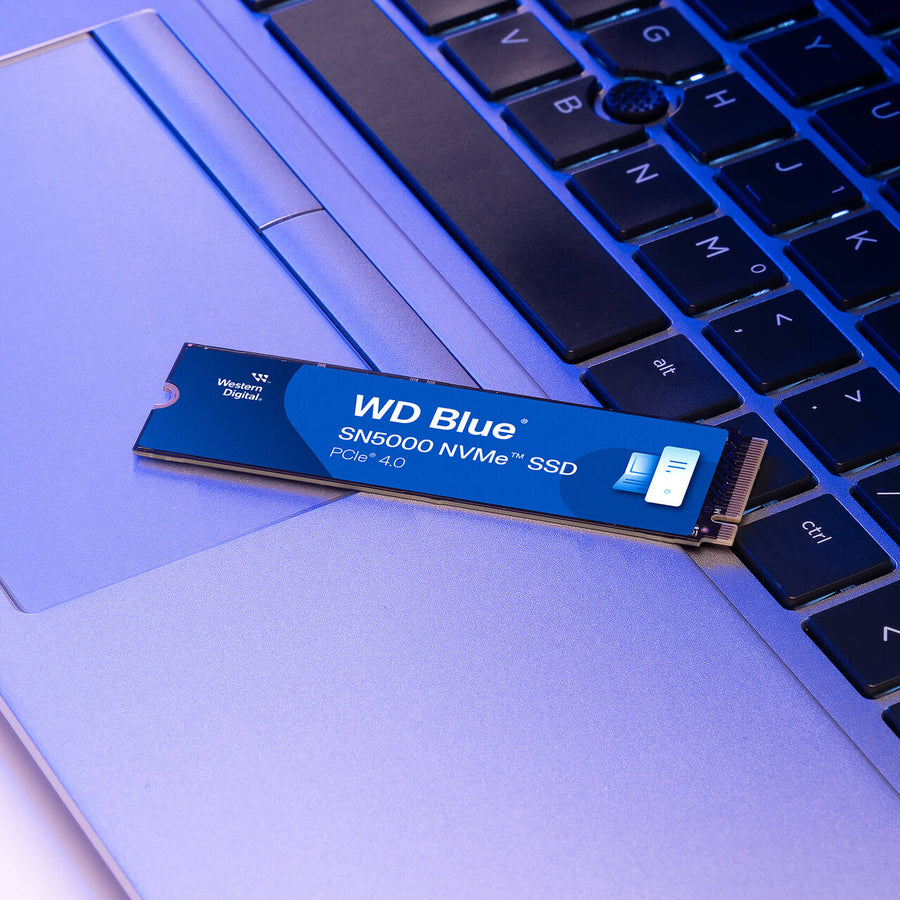 Western Digital WD Blue SN5000 WDS200T4B0E NVMe SSD | 2TB · PCIe Gen4 x4 | M.2 2280 | Up to 5150MB/s Read · 900TBW | Blu