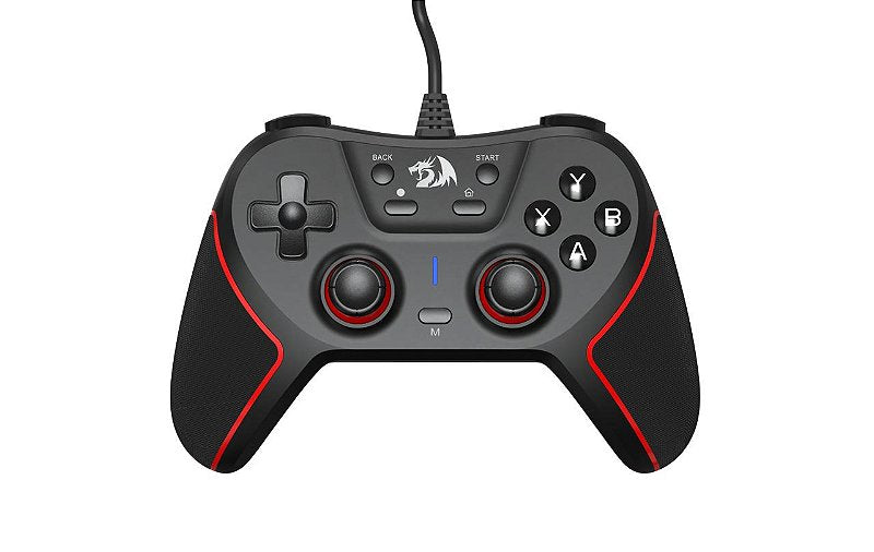 Redragon Ephemera G713 Wired Gamepad | USB · XInput / DInput | Hall Effect Analog Sticks | 19 Buttons · Turbo | Dual Vib