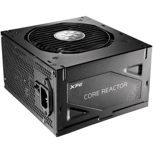XPG Core Reactor 750 Gold Fully Modular Power Supply 750W Black | 80+ Gold | 100% Japanese 105°C Capacitors | 120mm Intelligent Fan Curve | CWT Platform | Single +12V Rail | 6x PCIe 6+2-Pin | Compact 140mm Depth | NVIDIA RTX 30 + AMD Ready