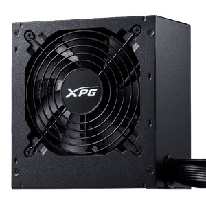 XPG PROBE 600W ATX Power Supply | 80 PLUS Bronze · up to 87% Efficiency at 50% Load | ATX 2.52 · Single +12V 46A | 120mm Sleeve-Bearing Fan | 6 Protections · 3-Year Warranty | Black