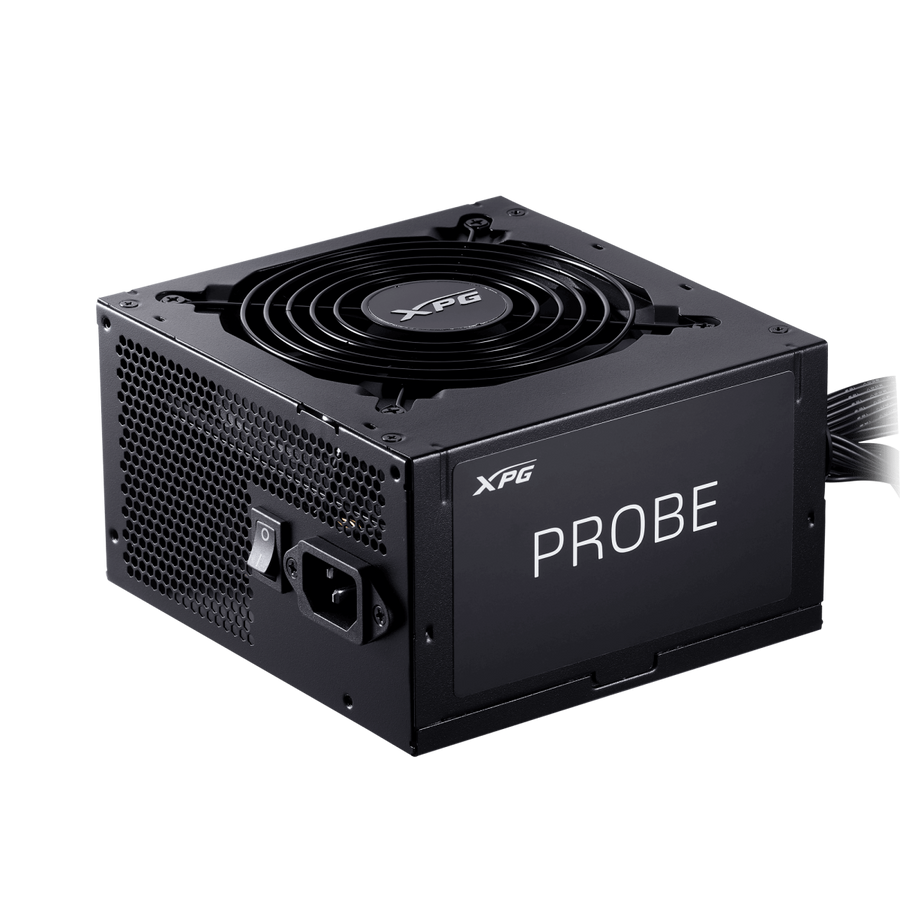 XPG PROBE 700W ATX Power Supply | 80 PLUS Bronze · up to 87% Efficiency at 50% Load | ATX 2.52 · Single +12V 54A | 120mm