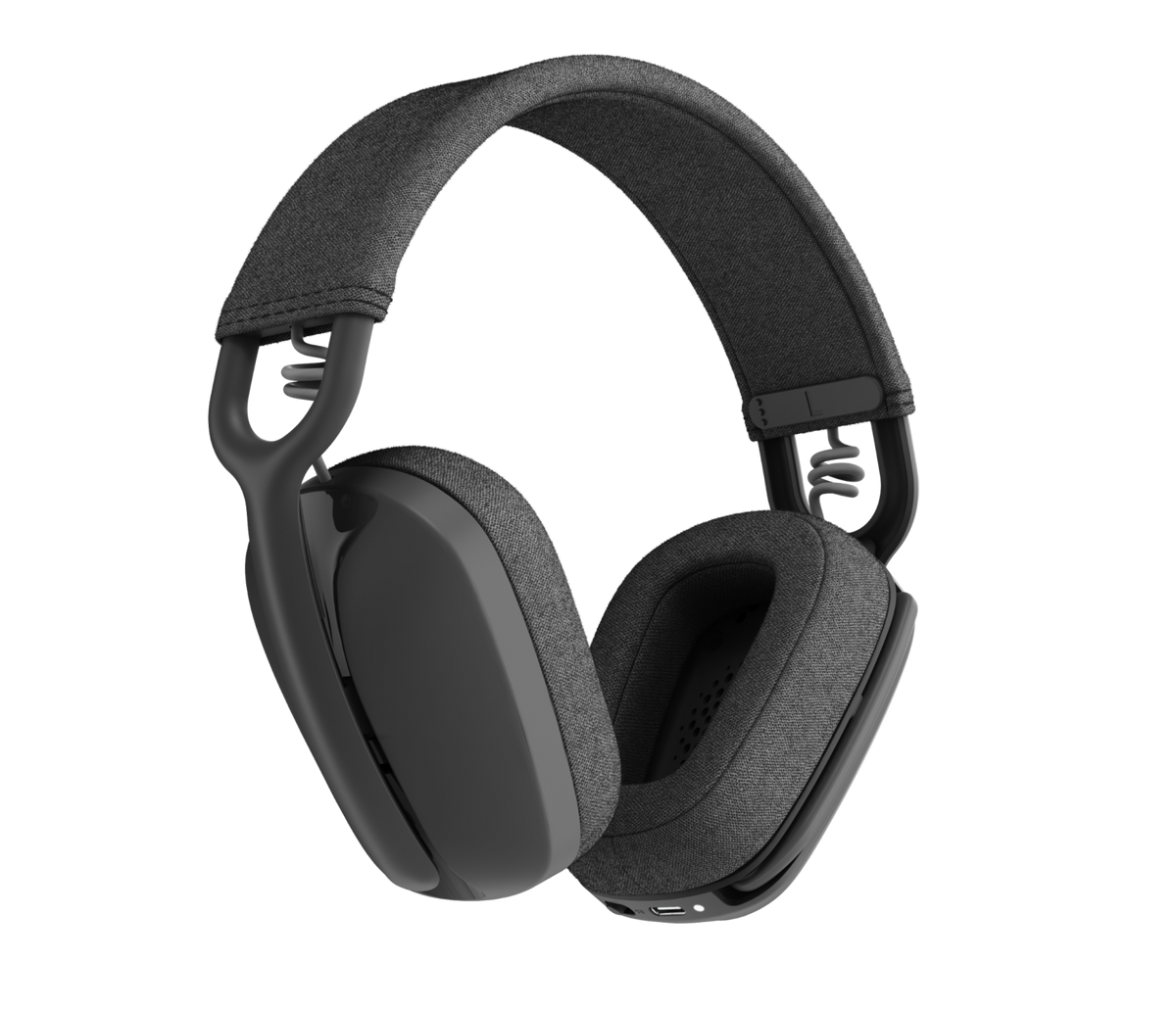 Logitech Zone Vibe 100 Wireless Headset | Bluetooth 5.2 · 30 m Range | 40 mm Drivers · 20 Hz–20 kHz | Up to 20 h Listening · 18 h Talk | Dual Omni MEMS Beamforming Mics | 185 g | Graphite